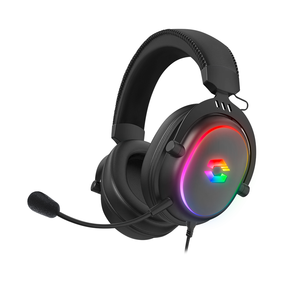 Slušalice sa mikrofonom SPEEDLINK CONUX RGB Stereo Gaming Headset - for PC/PS5/PS4/Xbox SeriesX/S/Switch 2/Switch/OLED/Lite , black, SL-860017-BK - Image 7