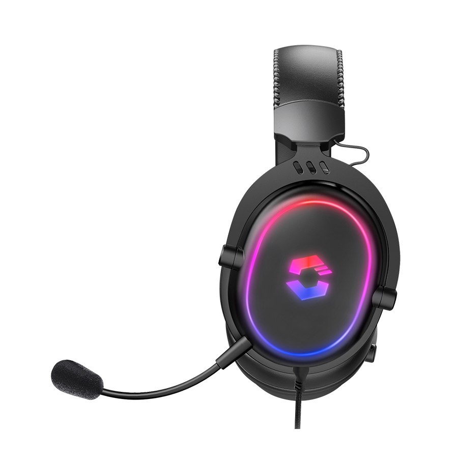 Slušalice sa mikrofonom SPEEDLINK CONUX RGB Stereo Gaming Headset - for PC/PS5/PS4/Xbox SeriesX/S/Switch 2/Switch/OLED/Lite , black, SL-860017-BK - Image 8