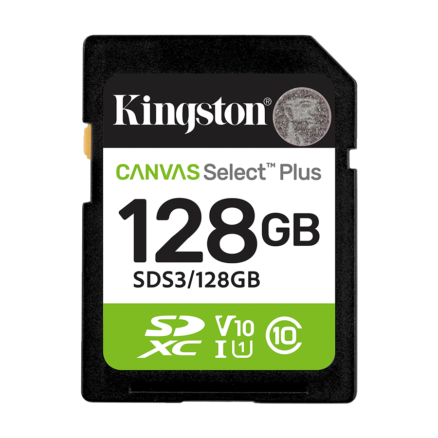 Micro SD card Kingston 128 GB SDCS3/128GB Class10 Canvas Select Plus SD adapter, 100MBs Read,Class 10 UHS-I - Image 4