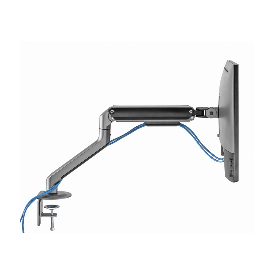 NOSAČ ZA MONITOR GEMBIRD MA-DA1-05, montaža na stol, (tilting, swivel), 17”-32”, up to 9 kg - Image 16