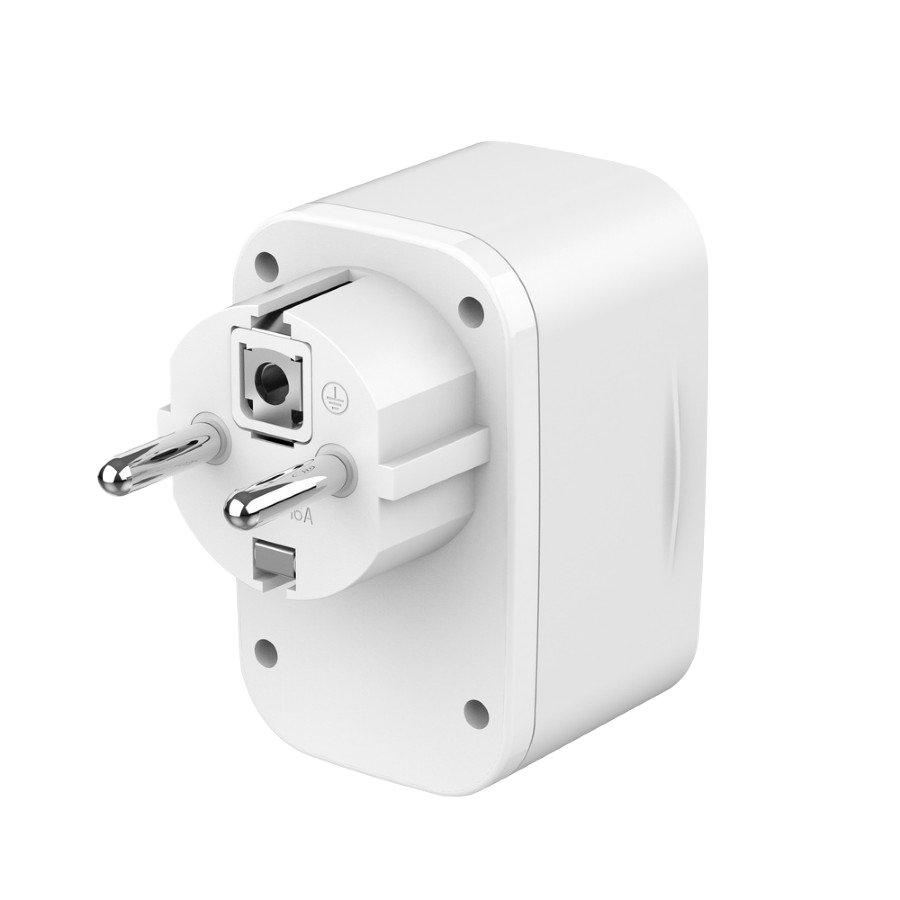 USB punjač Type-C + USB-A + shuko, 3A, white GEMBIRD, TA-ACPDQC20-01-W - Image 8