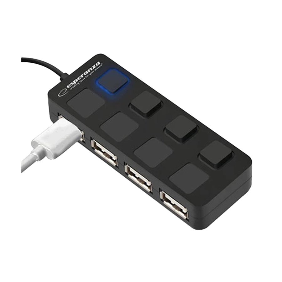 USB HUB ESPERANZA, 4 PORT USB 2.0 EA161 - Image 6