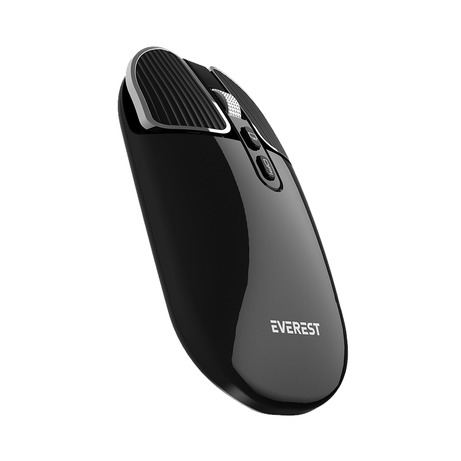 Miš Everest SM-620 2in1 Bluetooth 2,4GHz Charged Black Super Silent Silent Mobile 41158 - Image 6