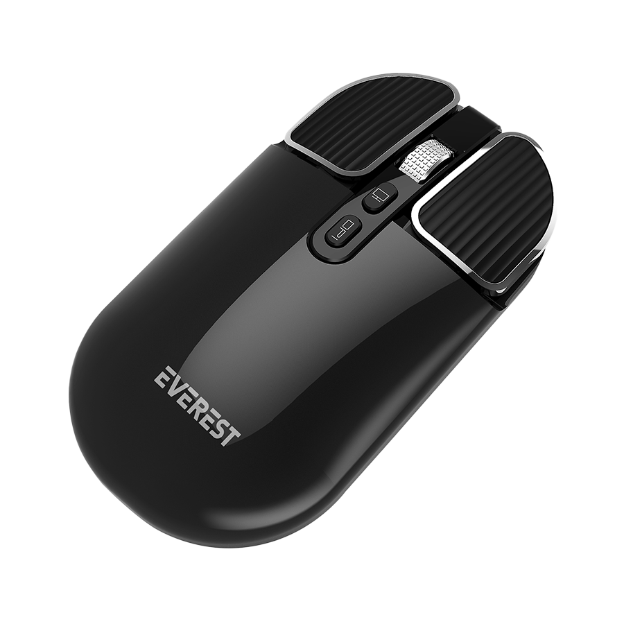 Miš Everest SM-620 2in1 Bluetooth 2,4GHz Charged Black Super Silent Silent Mobile 41158 - Image 9