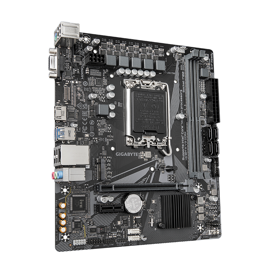 Gigabyte MB H610M H V3 DDR4 LGA1700, 2xDDR4, M.2, 4xSATA 6xUSB, VGA, HDMI, mATX - Image 5