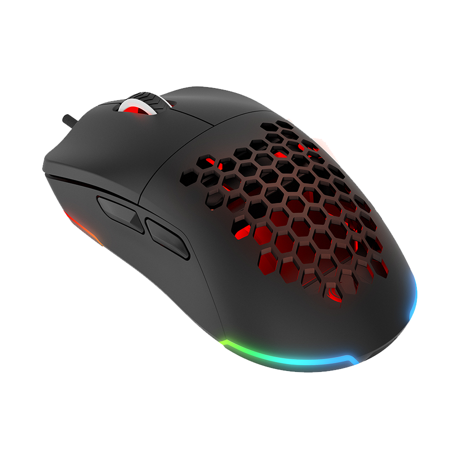 Miš gaming RAMPAGE BLINK Black 7 Macro Keys RGB 12800 DPI, 40072 - Image 13
