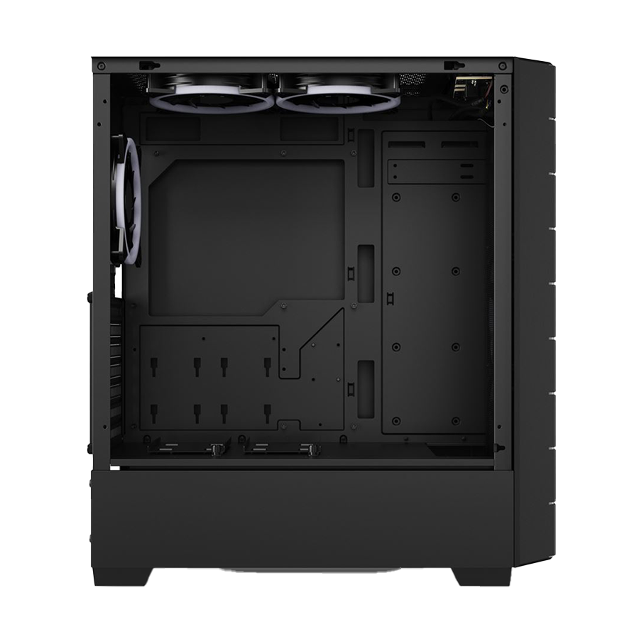 Kućište SHARKOON gaming, RGB HEX bk ATX, Tempered Glass, ventilator 4x120mm, black - Image 13