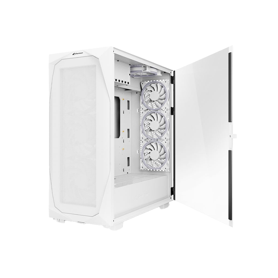 Kućište SHARKOON gaming, REV300 White, RGB, E-ATX, ventilator 3x140mm, 4x120 mm - Image 17