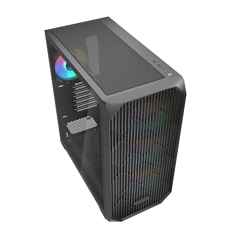 Kućište SHARKOON gaming, AK3 RGB Black ATX, ventilator 4x120mm - Image 11