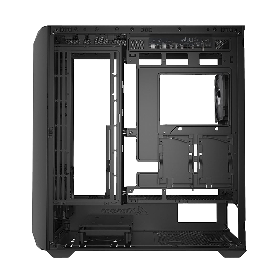 Kućište SHARKOON gaming, AK3 RGB Black ATX, ventilator 4x120mm - Image 15