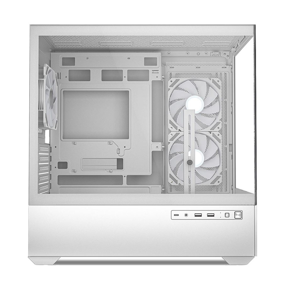 Kućište SHARKOON gaming, MK6 RGB White mATX, ventilator 3x120mm - Image 13