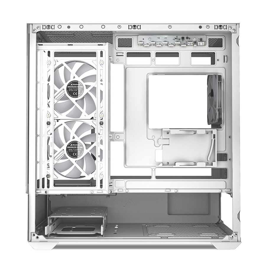 Kućište SHARKOON gaming, MK6 RGB White mATX, ventilator 3x120mm - Image 15