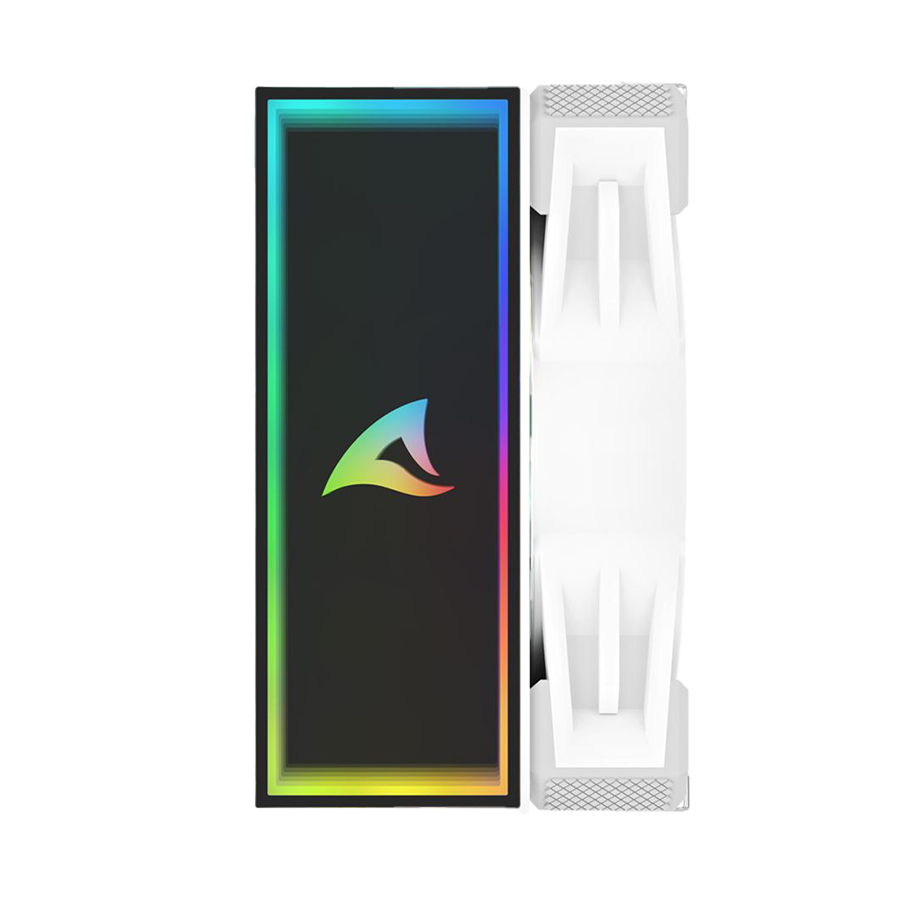 CPU hladnjak Sharkoon A50 RGB White Air Cooler Intel AMD - Image 17