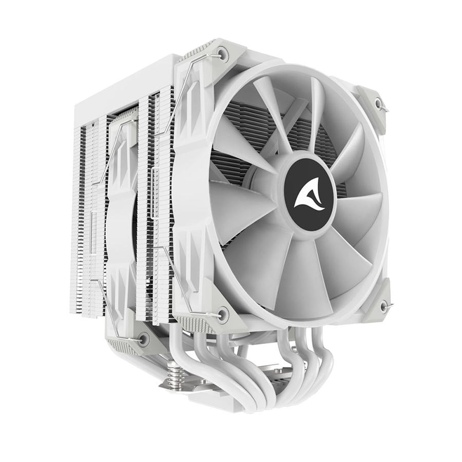 CPU hladnjak Sharkoon A60 RGB White Air Cooler Intel AMD - Image 11
