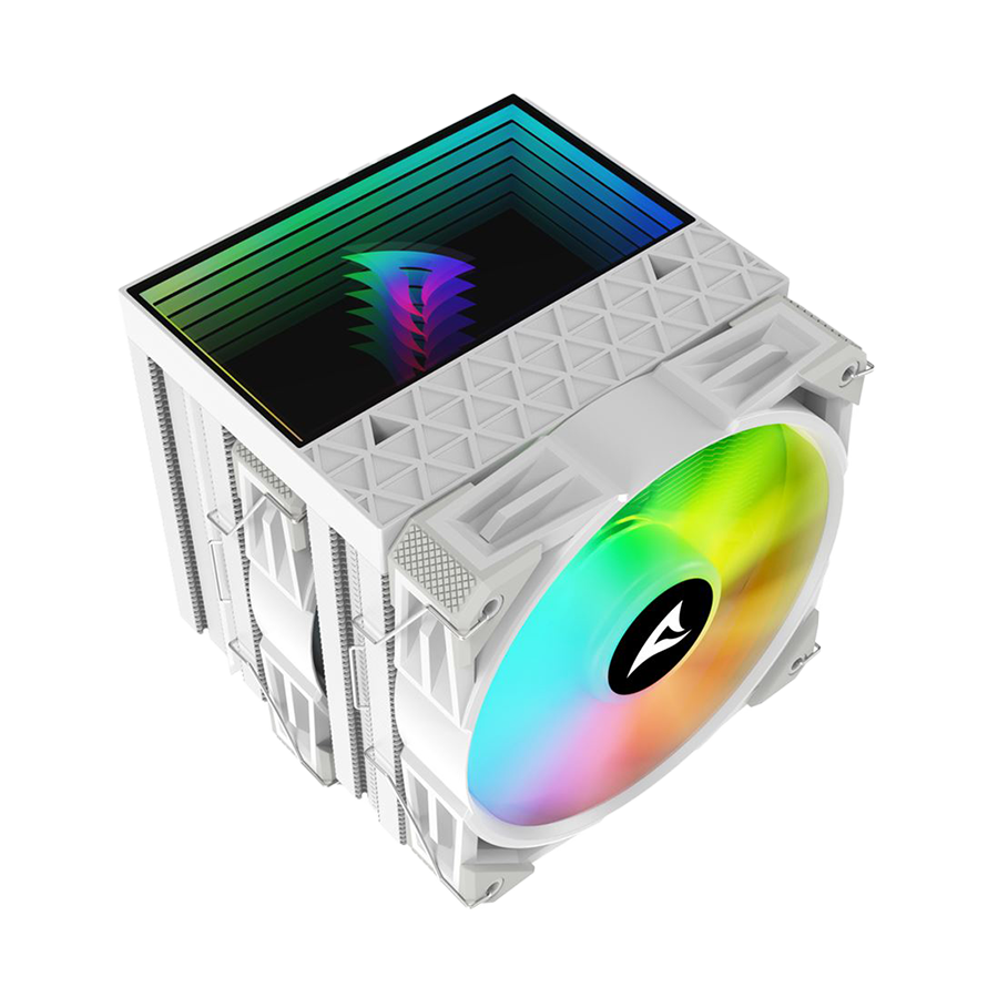 CPU hladnjak Sharkoon A60 RGB White Air Cooler Intel AMD - Image 14