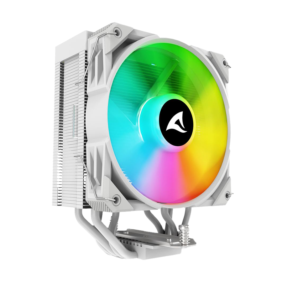 CPU hladnjak Sharkoon A40 RGB White Air Cooler Intel AMD - Image 9