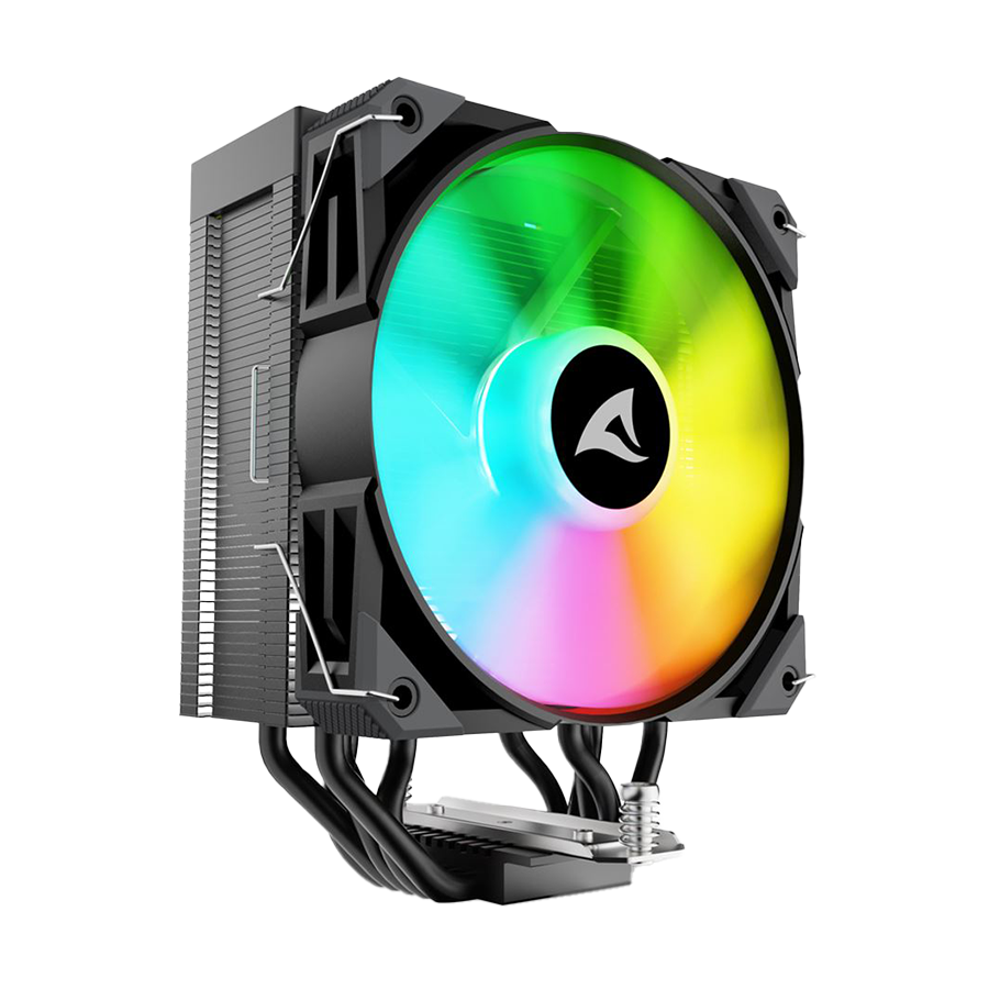 CPU hladnjak Sharkoon A50 RGB Black Air Cooler Intel AMD - Image 10