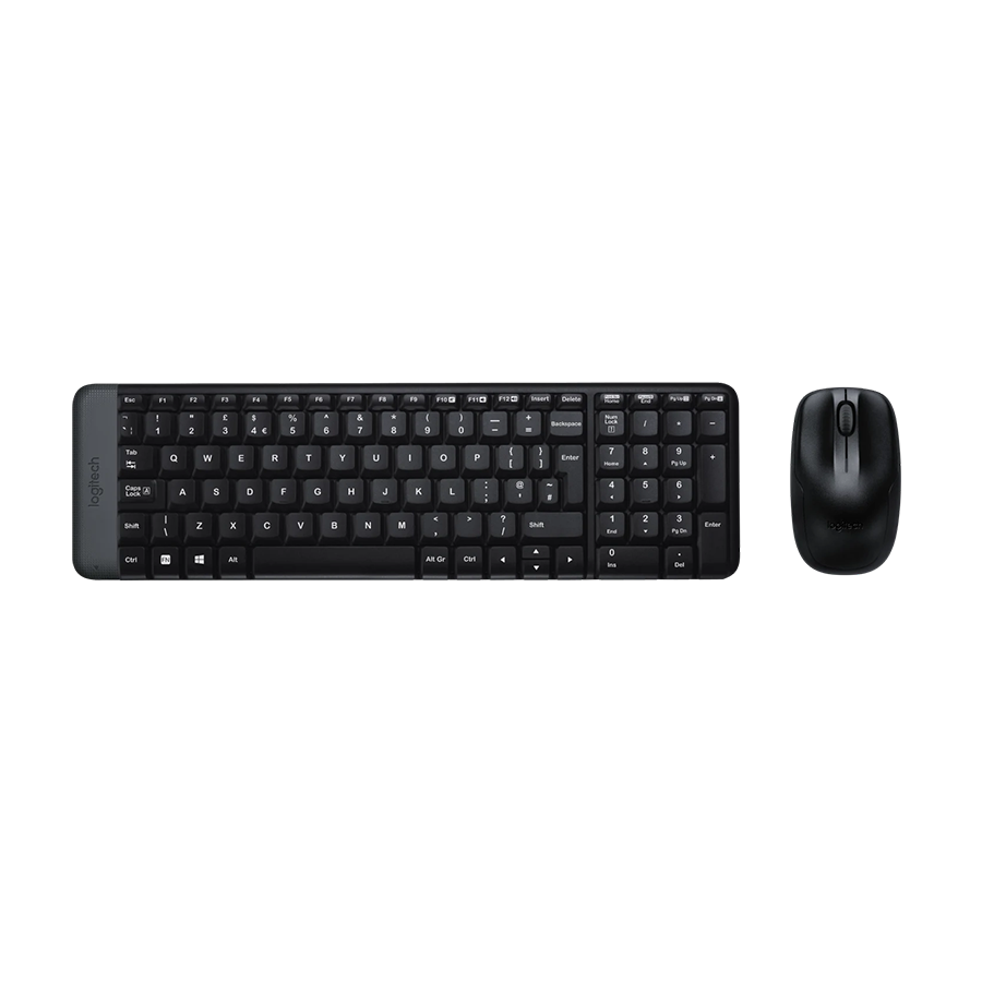 Tastatura+miš bežično Logitech MK220, crno, USA 920-003161 - Image 4