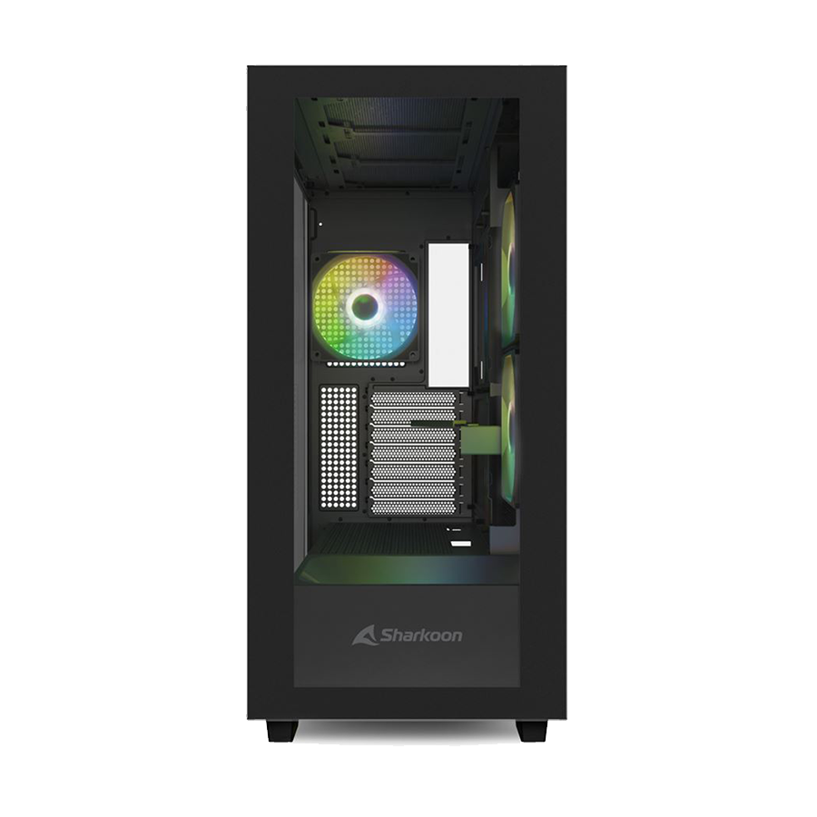 Kućište SHARKOON gaming, Rebel C60 RGB Black ATX, ventilator 4x120 - Image 20