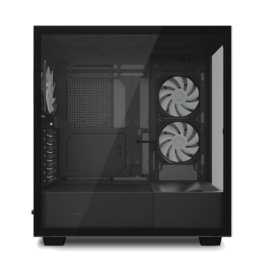 Kućište SHARKOON gaming, Rebel C60 RGB Black ATX, ventilator 4x120 - Image 22