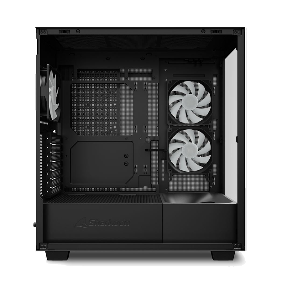 Kućište SHARKOON gaming, Rebel C60 RGB Black ATX, ventilator 4x120 - Image 24