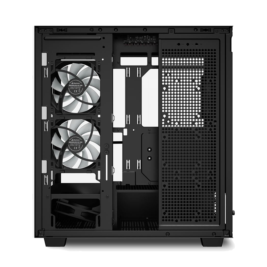 Kućište SHARKOON gaming, Rebel C60 RGB Black ATX, ventilator 4x120 - Image 25