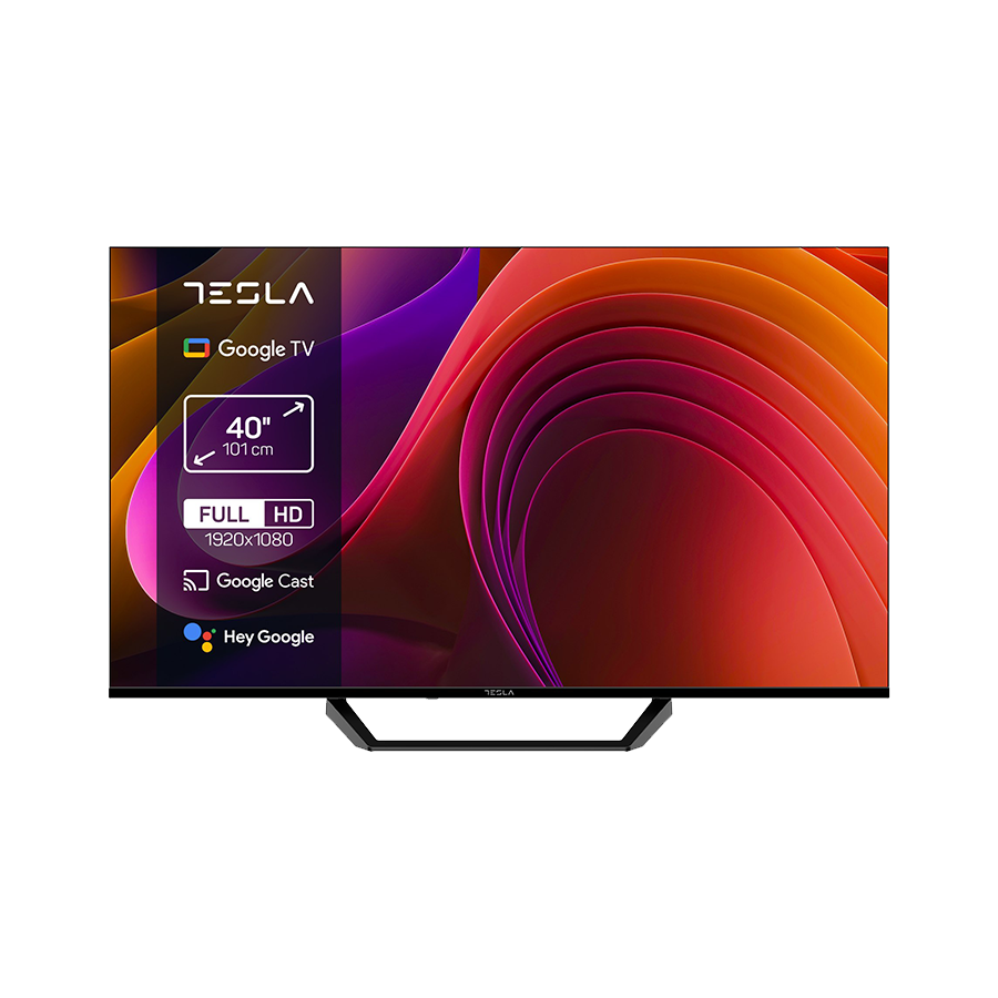 TESLA TV 40E655BFS FHD Google Powered by Google TV 2x10W Box Speakers - Image 8