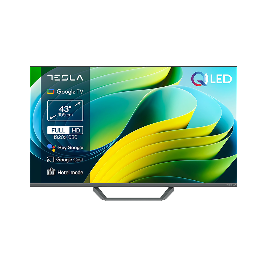 TESLA TV QLED Q43E665GFS FHD Powered by Google TV -HGL HR Box zvucnici 2x10W - Image 4