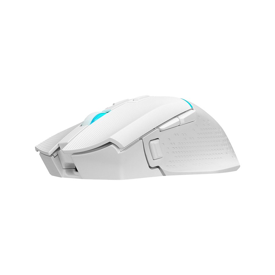 Miš gaming RAMPAGE DROP M3 V2 24000 DPI 3311 Sensor White RGB Rechargeable Wireless 80 Million Huano Switch Gaming Mouse, 42562 - Image 12
