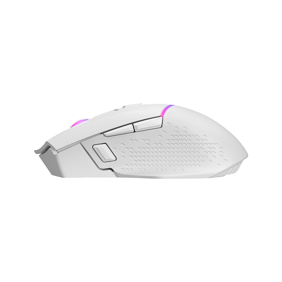 Miš gaming RAMPAGE DROP M3 V2 24000 DPI 3311 Sensor White RGB Rechargeable Wireless 80 Million Huano Switch Gaming Mouse, 42562 - Image 13