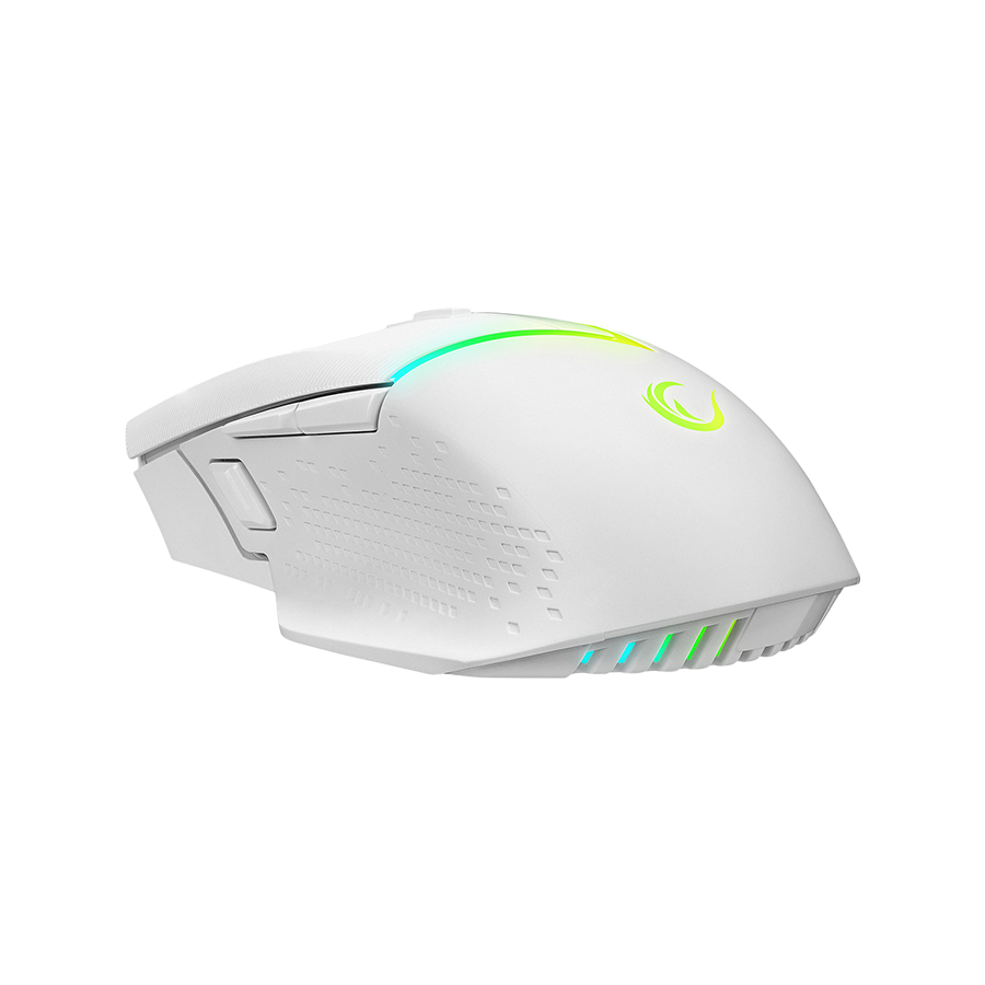 Miš gaming RAMPAGE DROP M3 V2 24000 DPI 3311 Sensor White RGB Rechargeable Wireless 80 Million Huano Switch Gaming Mouse, 42562 - Image 14
