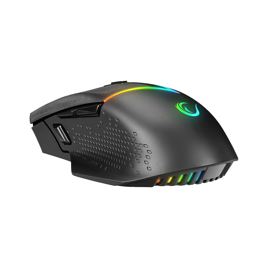 Miš gaming RAMPAGE DROP M3 V2 24000 DPI 3311 Sensor Black RGB Rechargeable Wireless 80 Million Huano Switch Gaming Mouse, 42561 - Image 14