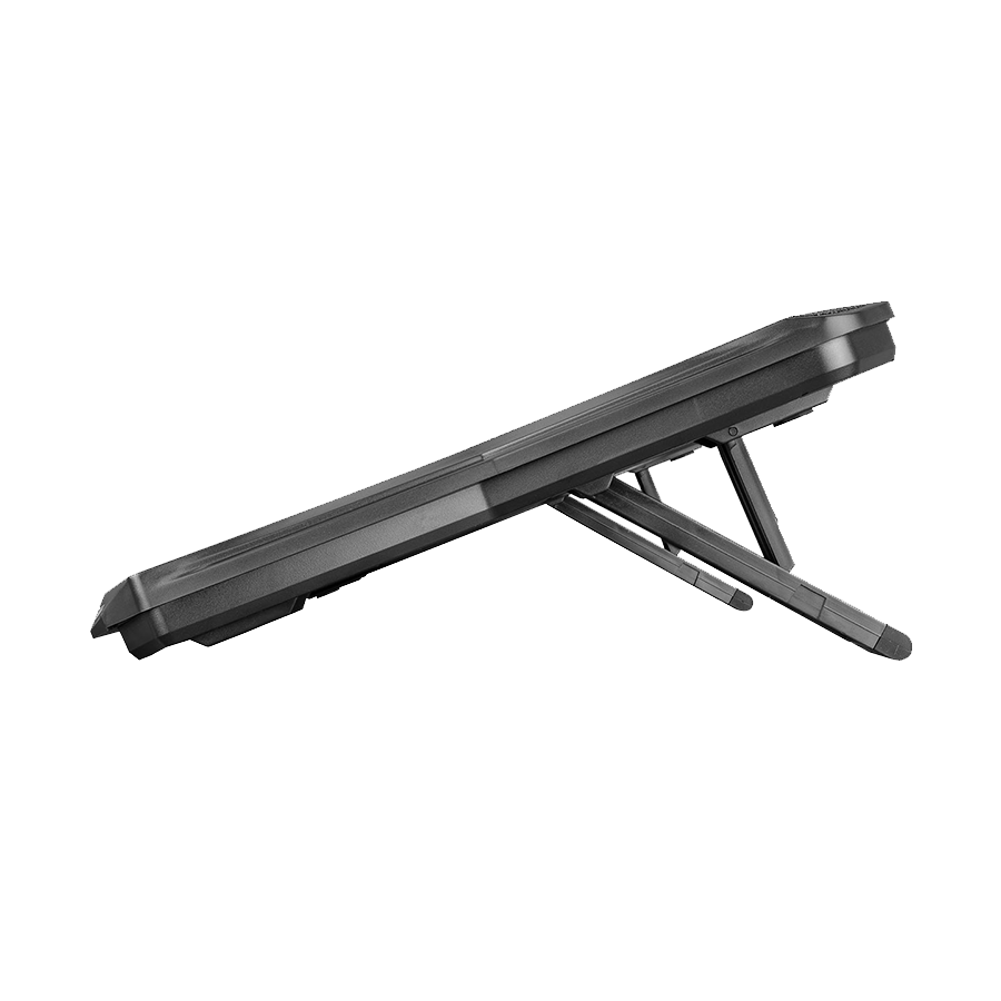 Postolje za notebook gaming Rampage AD-RC8 SHOWY Black 180mm Fan 15-17" RGB Light Notebook Cooling Stand, 33450 - Image 11