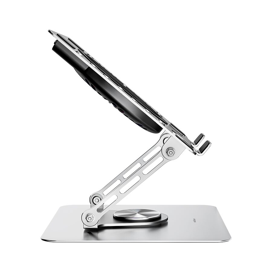 Postolje za notebook riser stand preklopivi rotirajuci, Addison AD-RC35 Adjustable Metal Laptop Stand with 360 Degree Rotating Fan and RGB Light, 3963 - Image 13