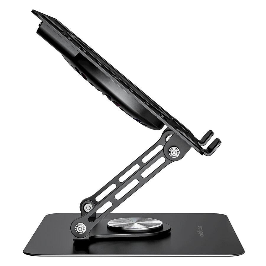 Postolje za notebook riser stand preklopivi rotirajuci, Addison AD-RC36 Steely 360 Degree Fan Fan Fan RGB Light Adjustable Black Metal 42029 - Image 14