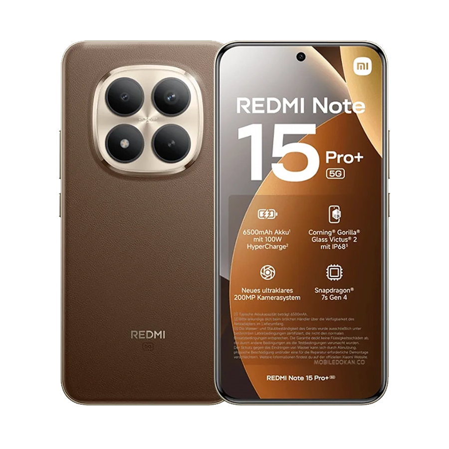 Mobitel Xiaomi Redmi Note 15 Pro+ 12GB 512GB Brown - Image 2