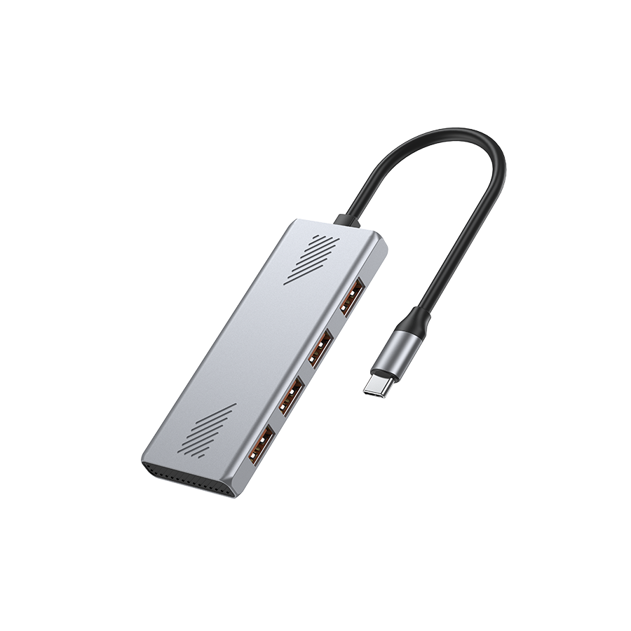USB HUB GEMBIRD Type-C to 4-port USB 3.2 (Gen 2) UHB-CM-U310-A4-01 - Image 4