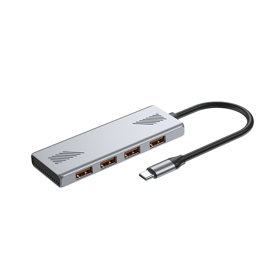 USB HUB GEMBIRD Type-C to 4-port USB 3.2 (Gen 2) UHB-CM-U310-A4-01 - Image 5