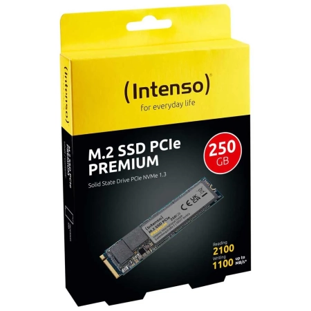 Intenso SSD 250GB Premium M.2 NVMe - Image 2