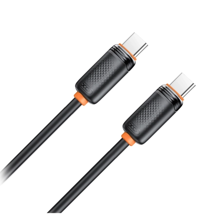 XO NB-Q302B High Speed Type-C 60W Cable 1m Black - Image 2