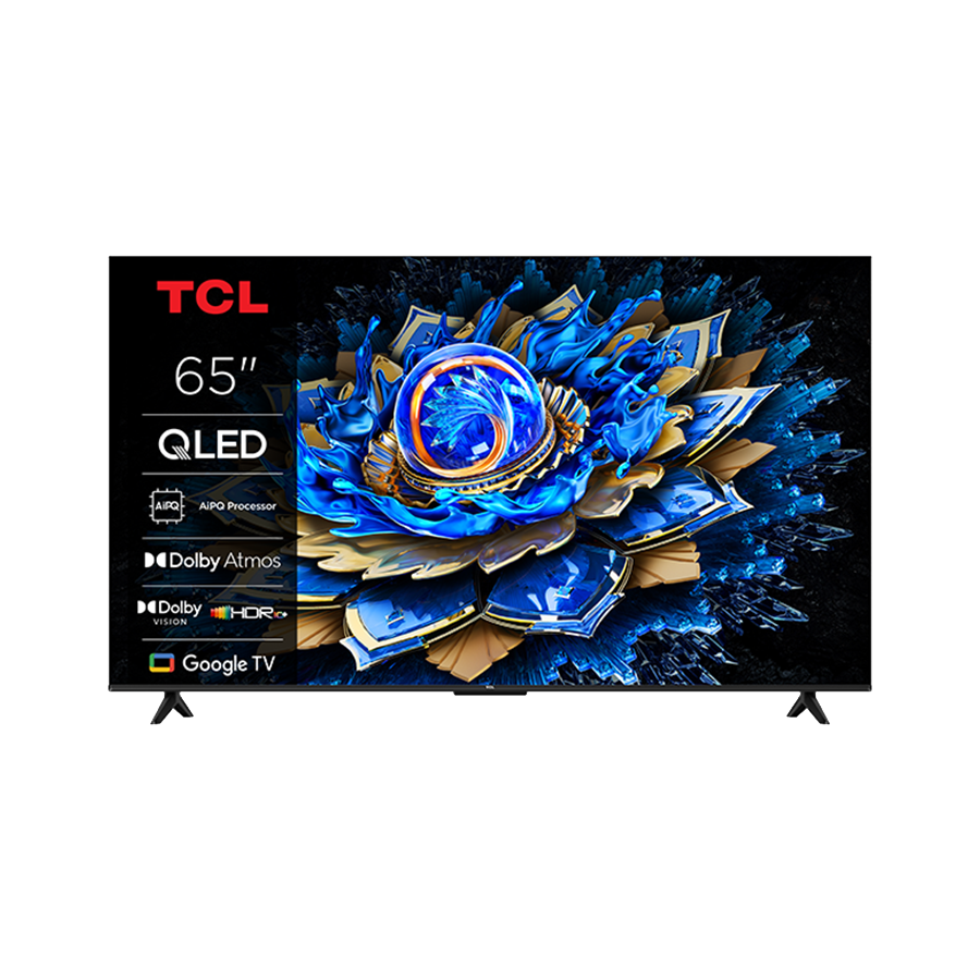 TCL 65"T69C 4K QLED Google TV 60Hz (120Hz FHD), Dolby Atmos, Dolby Vision, Onkyo 2.0, 350 nits