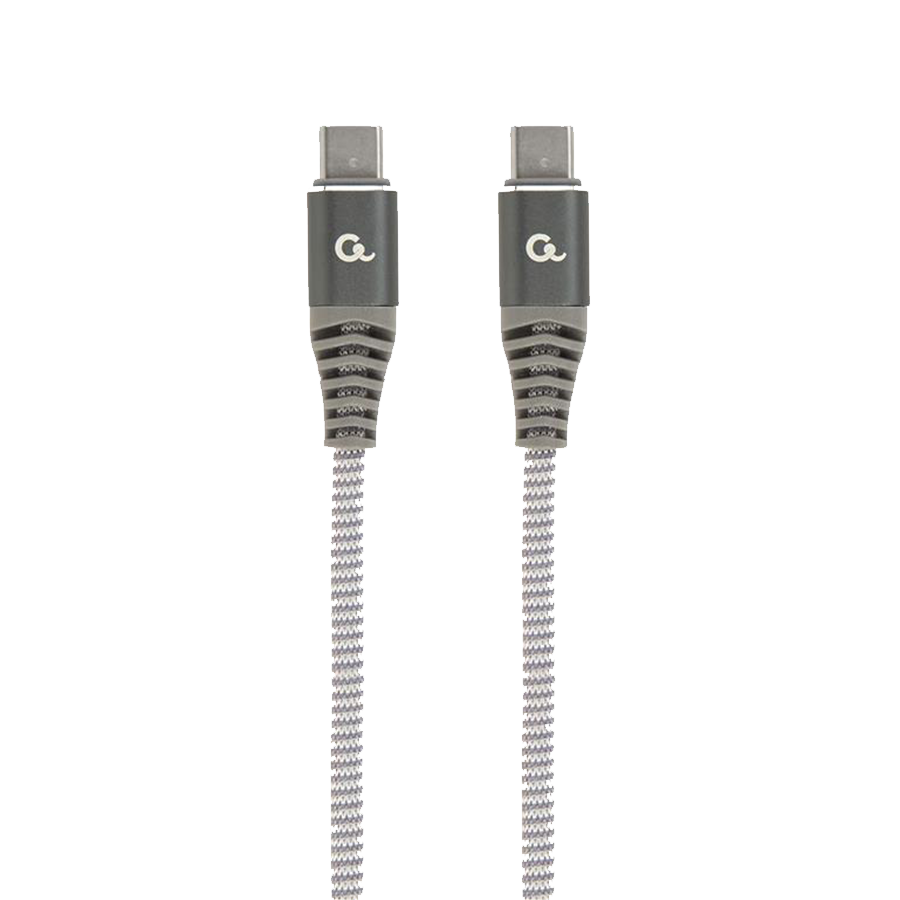 USB 2.0 kabl 60 W Type-C Power Delivery (PD) premium charging & data cable, 1.5 m GEMBIRD, CC-USB2B-CMCM60-1.5M