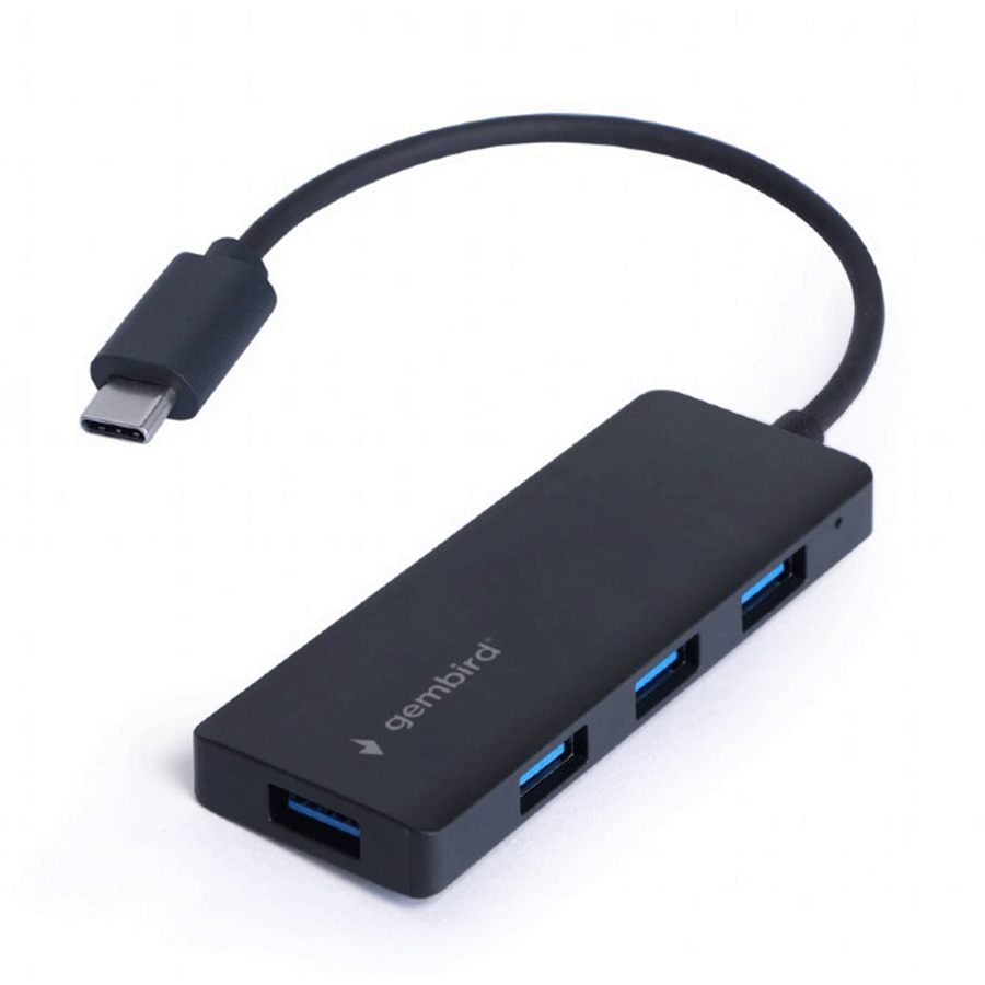 USB HUB GEMBIRD 4-port USB 3.1 (Gen 1) Type-C hub, UHB-CM-U3P4-02 - Image 2