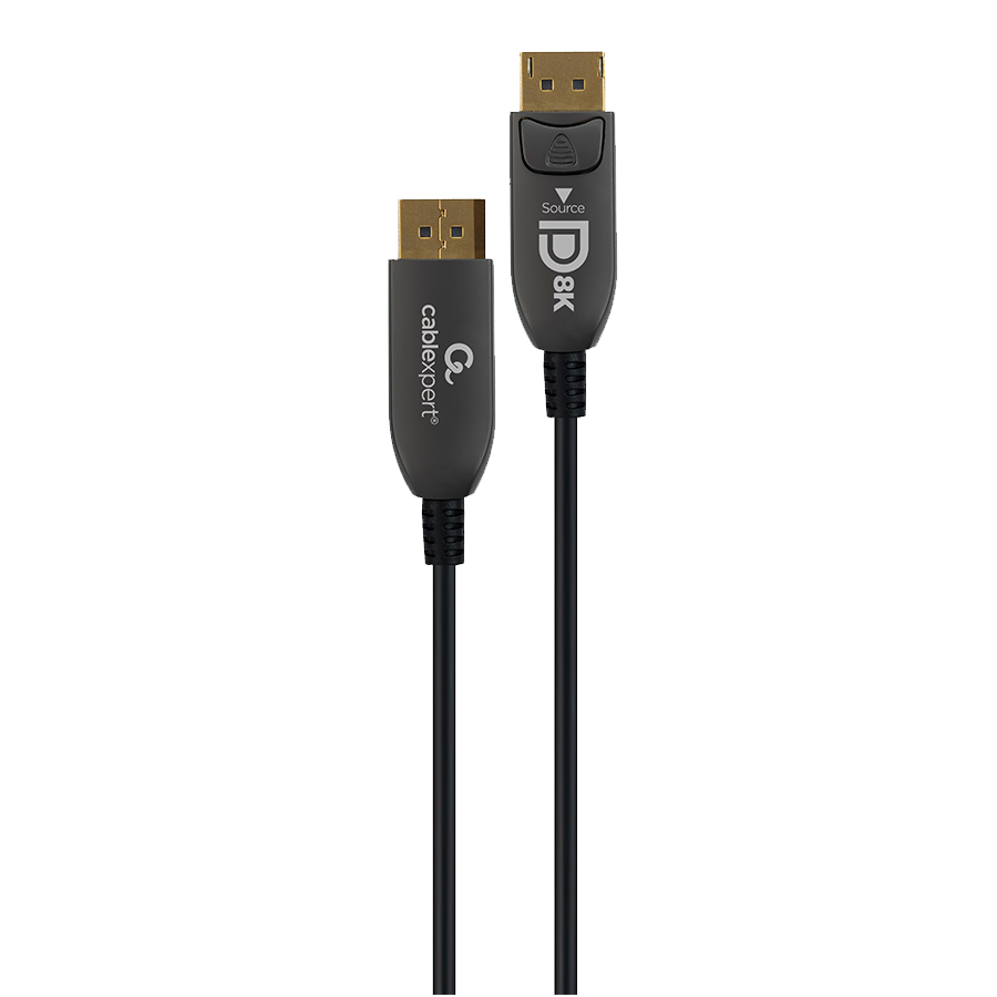 DisplayPort kabal 20m GEMBIRD, muški DisplayPort na muški DisplayPort Active Optical (AOC) 8K AOC Premium Series, CC-DP8K-AOC-20M - Image 2