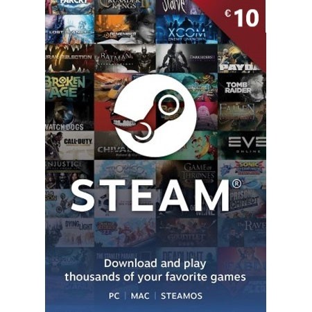 STEAM dopuna kredita 10 EUR /Digital Code