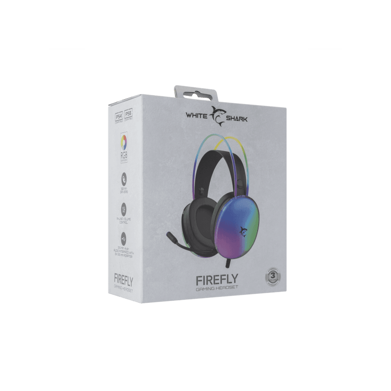 White Shark HEADSET GH-2342 FIREFLY - Crne - Image 5