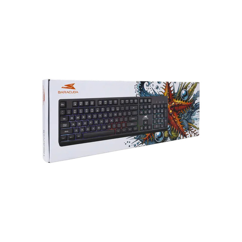 Baracuda TASTATURA BGK-02114 STARFISH Crna / US - Image 6