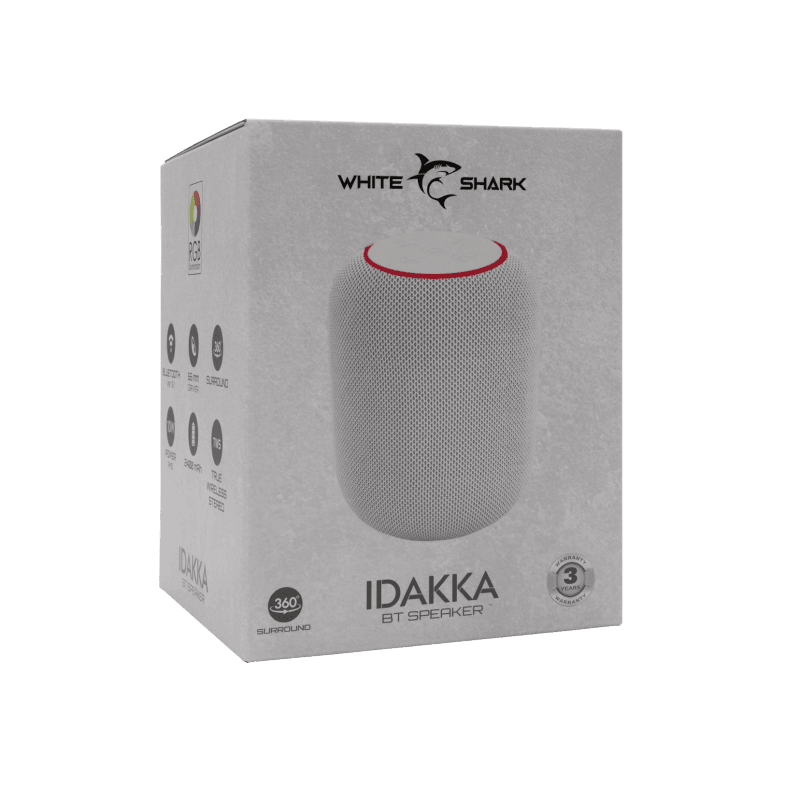 White Shark BLUETOOTH ZVUČNIK GBT-619 IDAKKA bijeli - Image 6