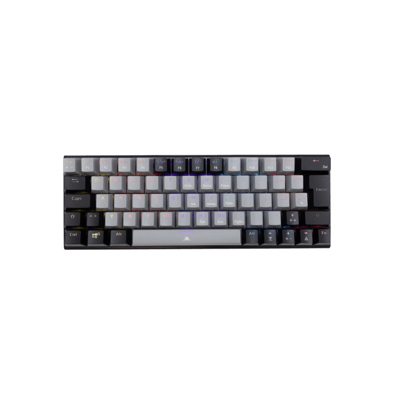 White Shark Tastatura GK-002712V2 WAKIZASHI-2 / Sivo-crna HR-RED.SW