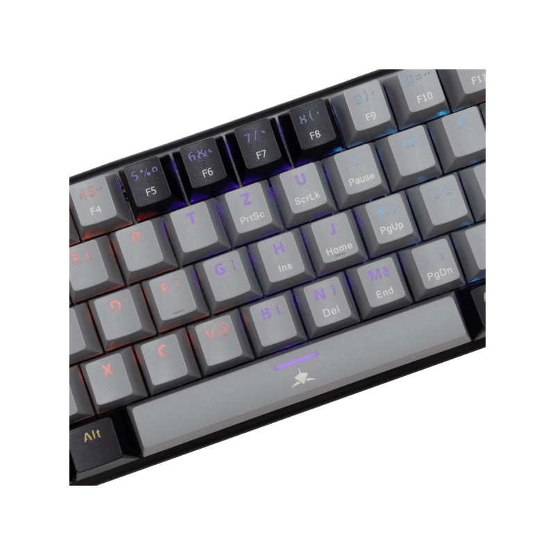 White Shark Tastatura GK-002712V2 WAKIZASHI-2 / Sivo-crna HR-RED.SW - Image 2